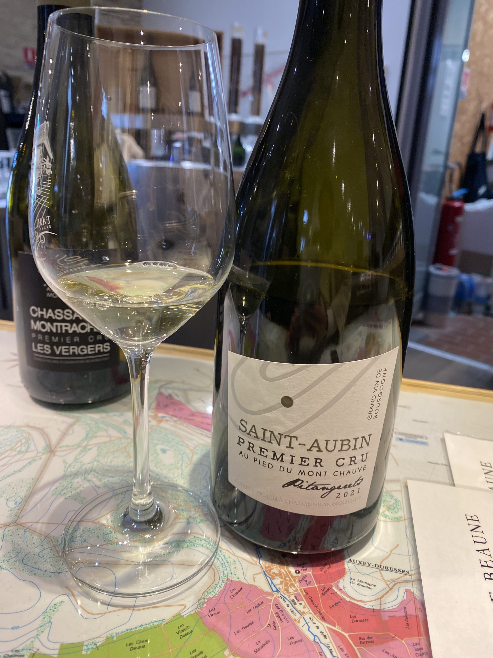 サントーバンプルミエクリュ試飲