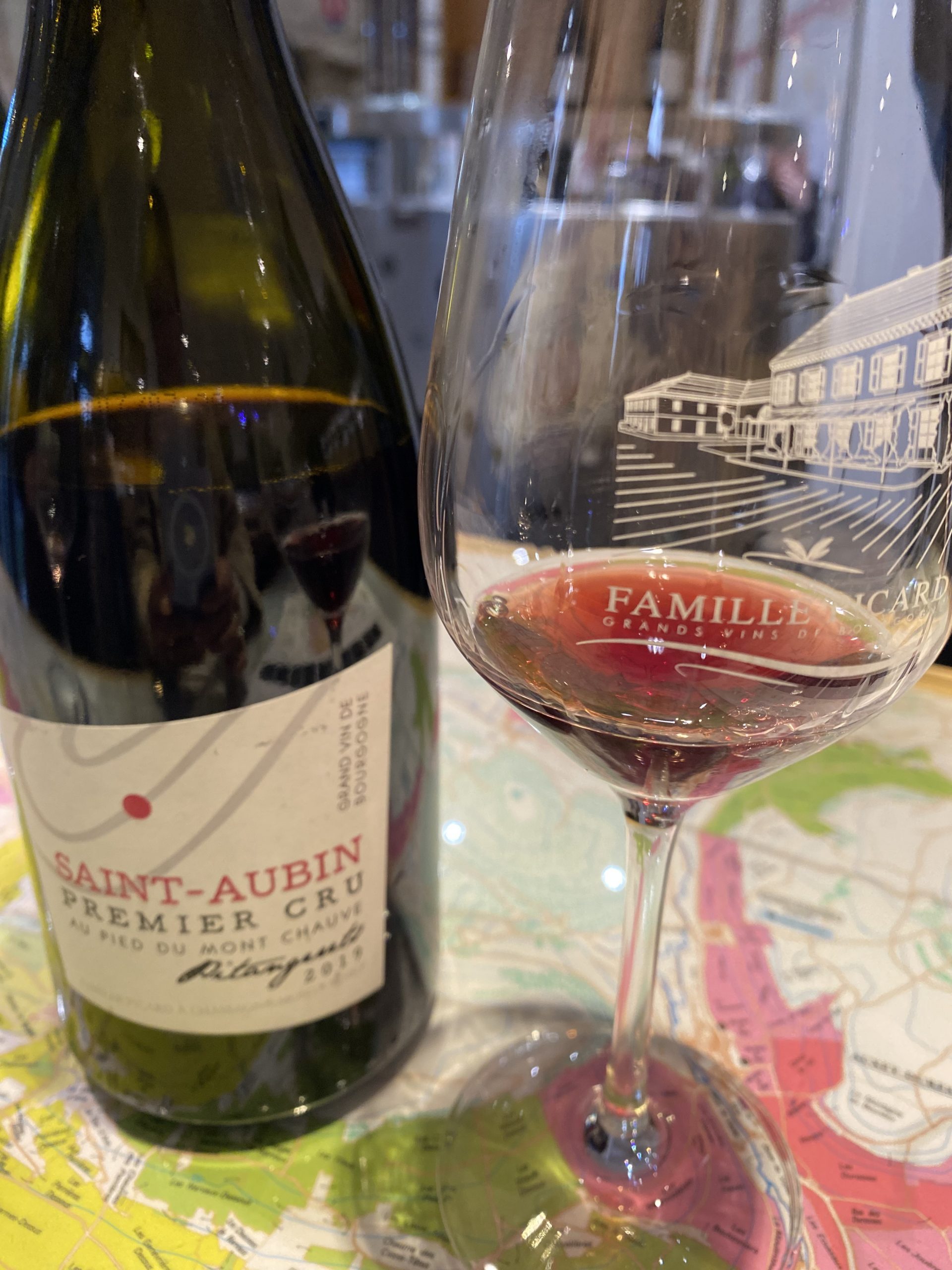 サントーバンプルミエクリュを試飲