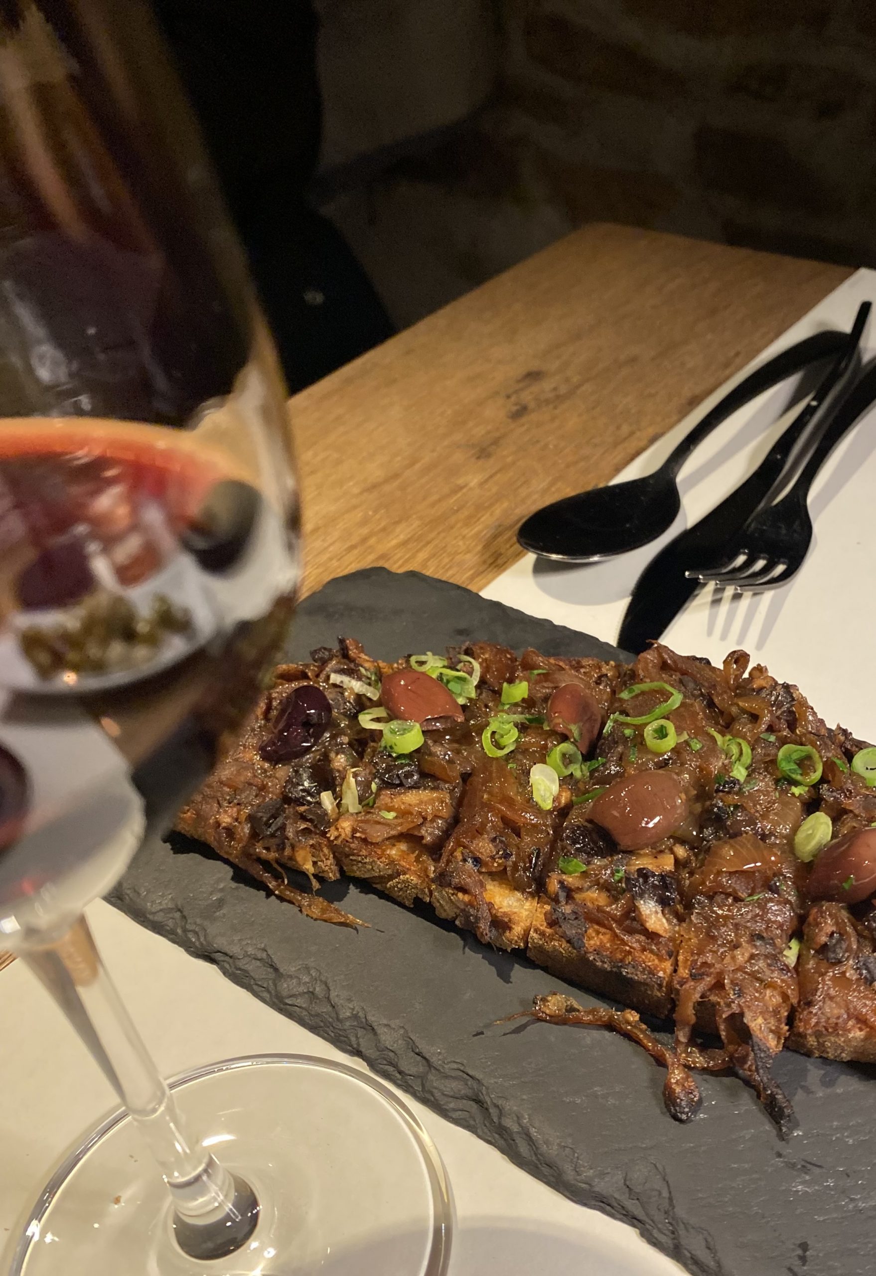 甘い玉ねぎのとろける前菜